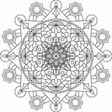Zentangle Meditation Relaxing sketch template