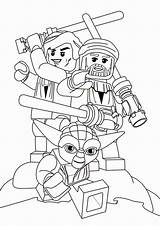 Coloring Lego Wars Star Chewbacca Library Clipart Colouring sketch template