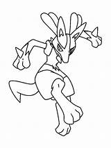 Lucario Coloring Pages Recommended Printable sketch template