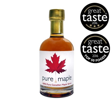 pure maple syrup award winning canada grade  delicate taste