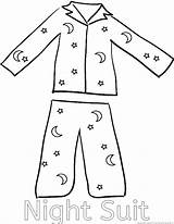 Clothes sketch template
