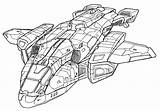 Pelican Dropship Colorear Carrier Troop Imagui Flod Spaceship 22h Raging Hornet Taurus Cartoons sketch template