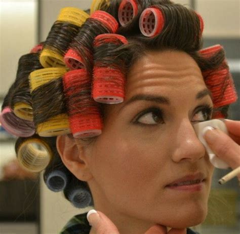 Pin By Sarah Firmyn On Tightly Wetset Hair Curlers Curlers Her Hair