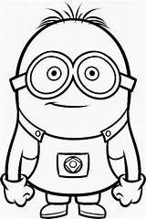 Minions Minion Coloring sketch template