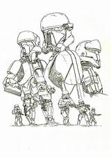 Trooper Rogue sketch template