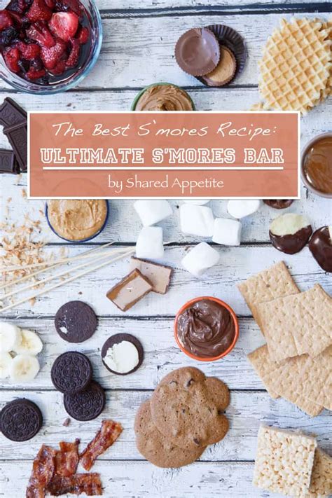 smores recipe ultimate smores bar