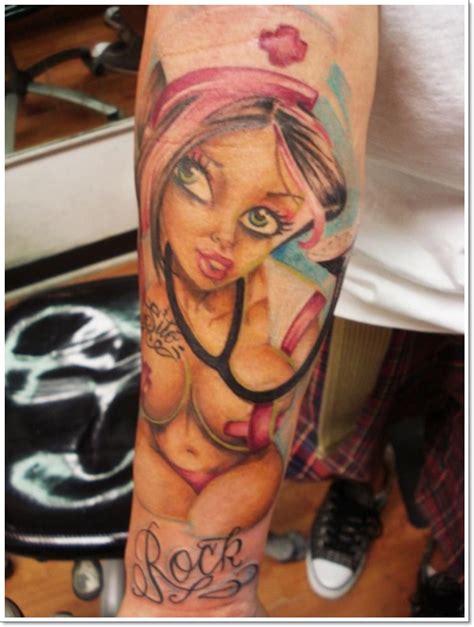 25 Super Sexy Pin Up Girl Tattoo Designs