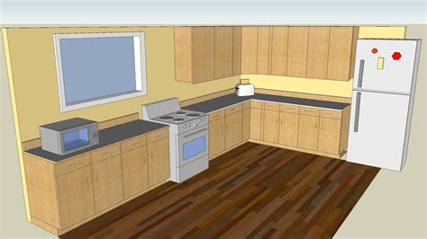 simple kitchen plan  warehouse