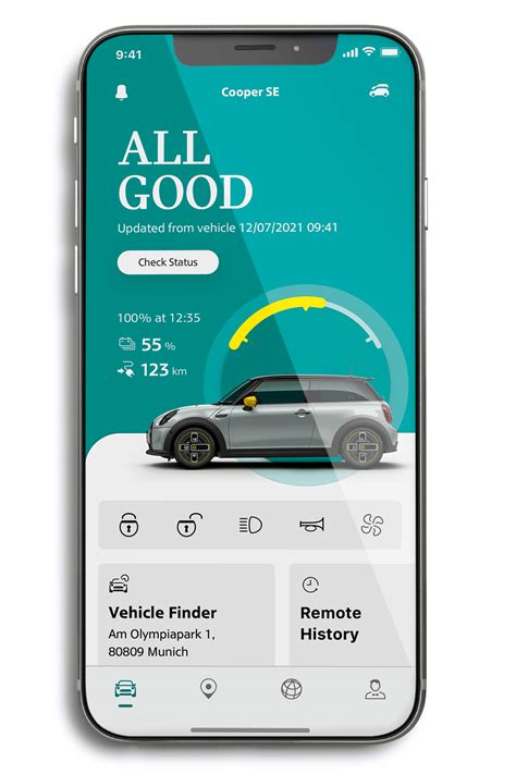 mini connected app features highlights mini uk