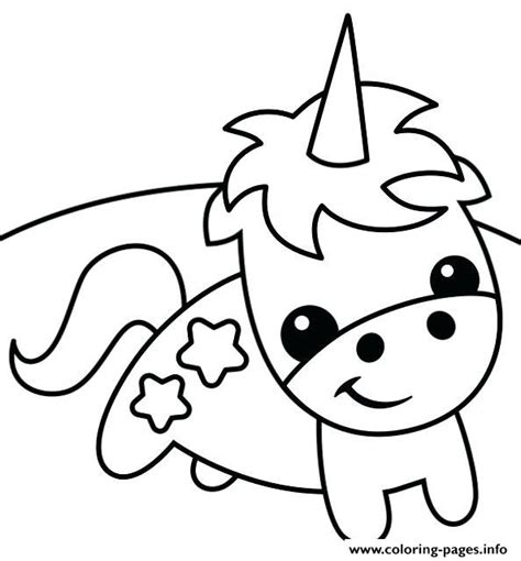 unicorn  baby  smile coloring page printable