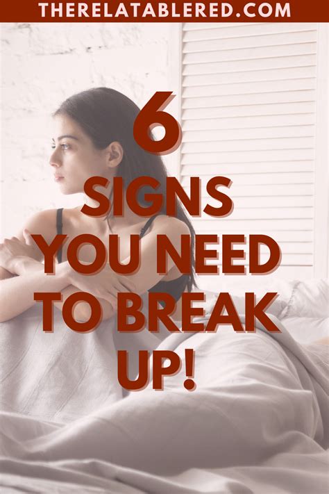 signs    break    breakup relationship struggles