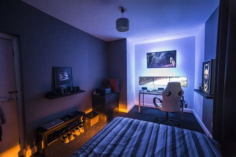 stunning gaming bedroom ideas   displate blog