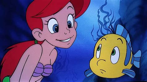 disney s the little mermaid little ariel meet little flounder bond