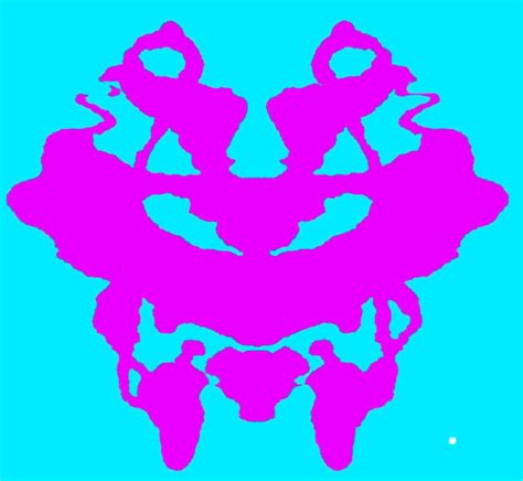 what you see in this color blot test will determine how many people you ve had sex with