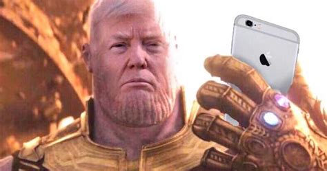 donald trump s space force taking out thanos in avengers 4