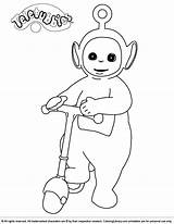 Coloring Teletubbies Pages sketch template