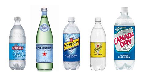 difference  club soda seltzer  tonic water