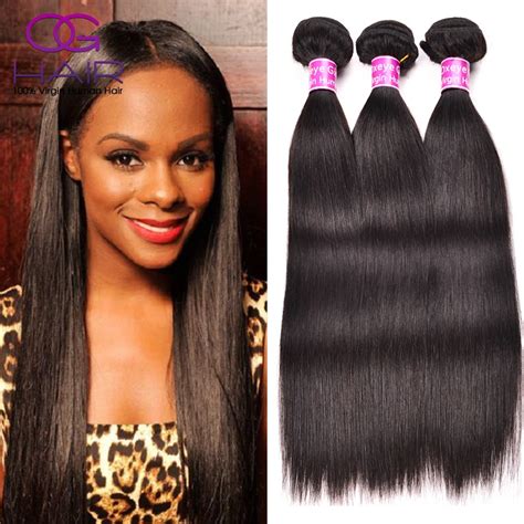 brazilian straight hair  bundles brazilian virgin hair straight human hair  unprocessed