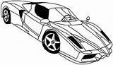 Coloring Car Pages Print Muscle Drift Race Mustang Cars Printable Color Getcolorings Getdrawings Colorings sketch template