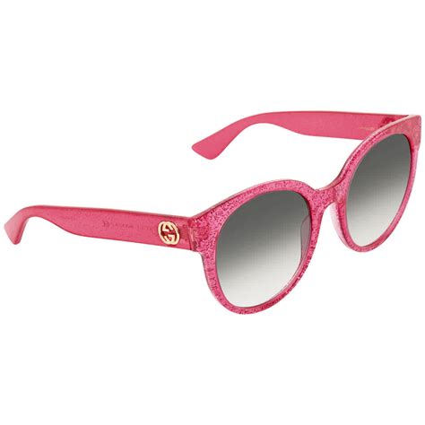 Gucci Pink Cat Eye Ladies Sunglasses Gg0035s 005 54 Gg0035s 005 54