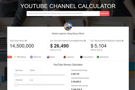 youtube money calculators