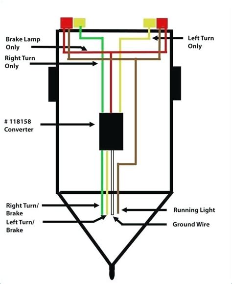 wiring diagram  car trailer lights