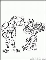 Hercules Coloring Pages Meg Disney Kids Printable Colouring Books Popular Fun Coloringhome Choose Board Comments sketch template