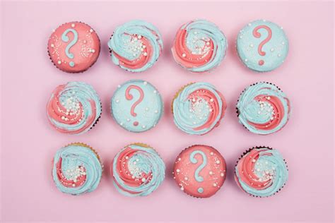 buy blue gender reveal cupcakes online from lola s cupcakes
