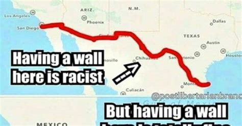 map eviscerates democrat arguments  trumps border wall