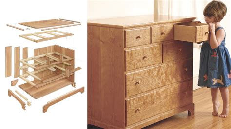 chest  drawers   woodworking plancom
