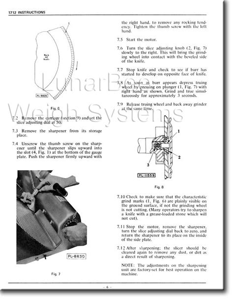 hobart   meat slicer operators instruction  parts manual ebay