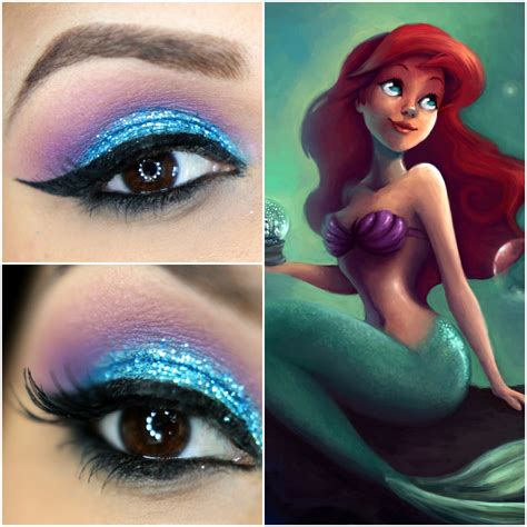 Nicolle Rocha Tutorial Maquiagem Princesas Da Disney Ariel