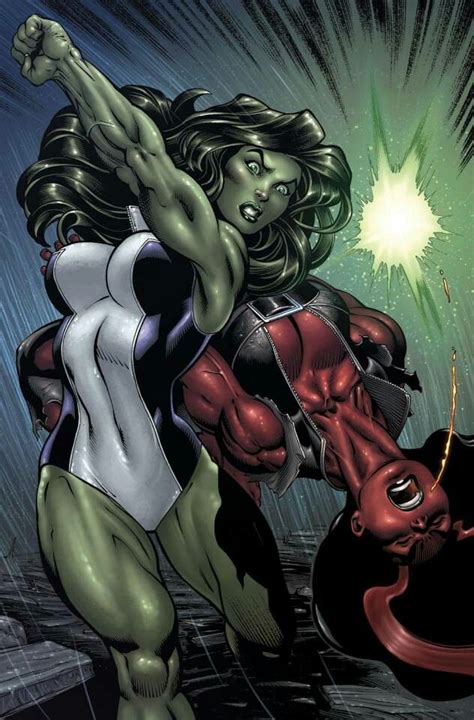 Pin By Darrin On Comics Shehulk Red She Hulk Superhero
