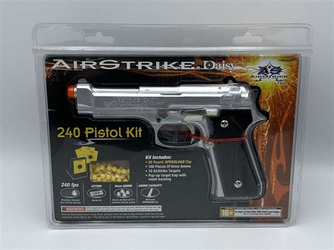 daisy model  airstrike airsoft pistol kit nokomis bookstore gift shop