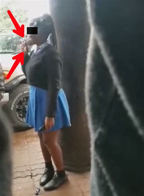 video venda school girl caught smoking   full school uniform wwwmyinfocomgh