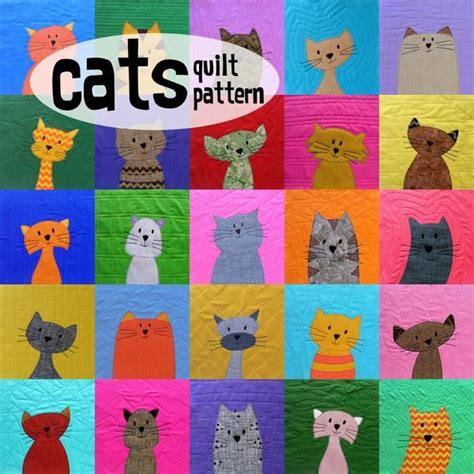 cats quilt pattern cat quilt cat quilt patterns applique quilt patterns