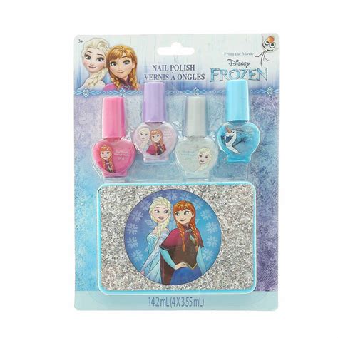 frozen nail polish glitter box set claires