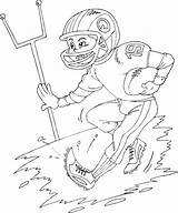 Football Arm Coloring sketch template