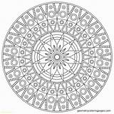 Intricate Mandala Coloring Pages Unique Getcolorings Printable sketch template