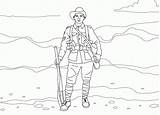 Anzac Bundeswehr Armee sketch template