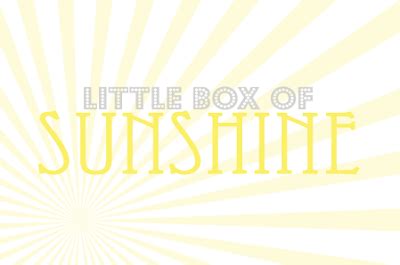 crafty teacher lady sunshine box printable