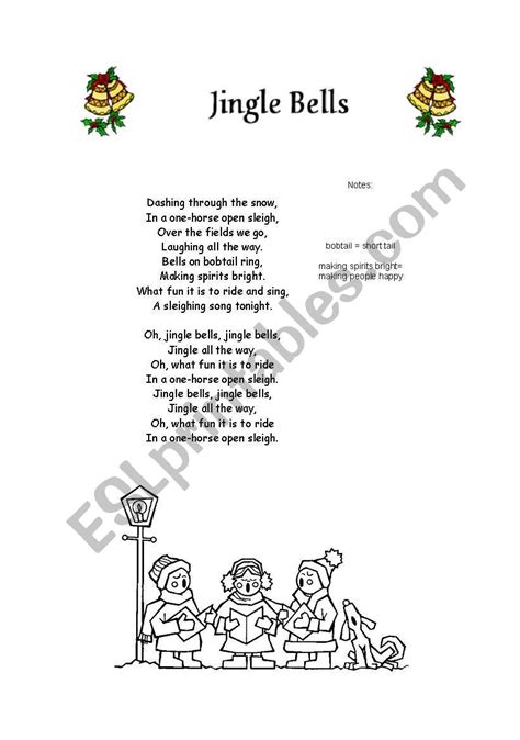 jingle bells song lyrics printable muhammadiyah