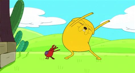 adventure time dancing find and share on giphy