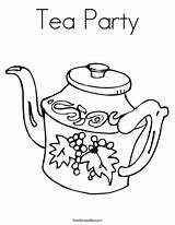 Coloring Tea Party Teapot Pages Little Worksheet Teko Kids Im Print Clipart Printable Color Sheet Nancy Fancy Noodle Amazing Great sketch template