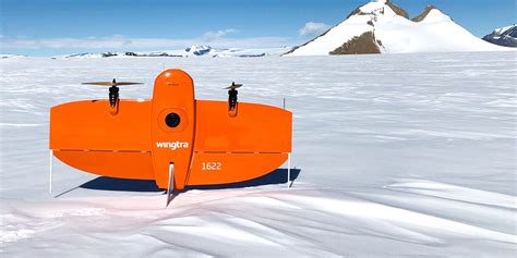 researchers study climate change  antarctic  drone data wingtra