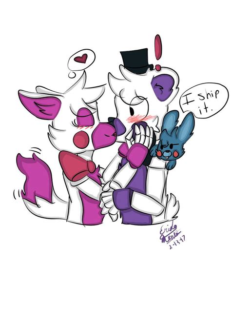 funtime freddy x funtime foxy by superpowerart on deviantart