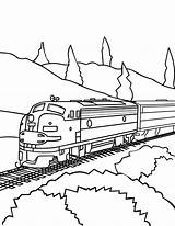 Caboose Train Coloring Pages Getcolorings sketch template