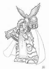 Dorn Rogal Warhammer 40k Emperor Primarch Wikia sketch template