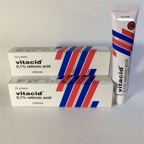 Vitacid 0 1 For Anti Aging Acne Treatment 2 Pcs