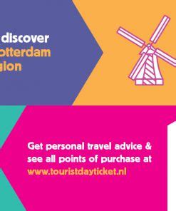 tourist day ticket public transport holland shop